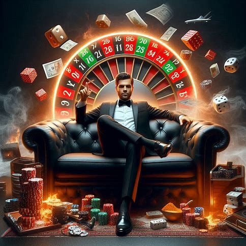 Tampilan permainan slot dan meja kasino langsung cipta88