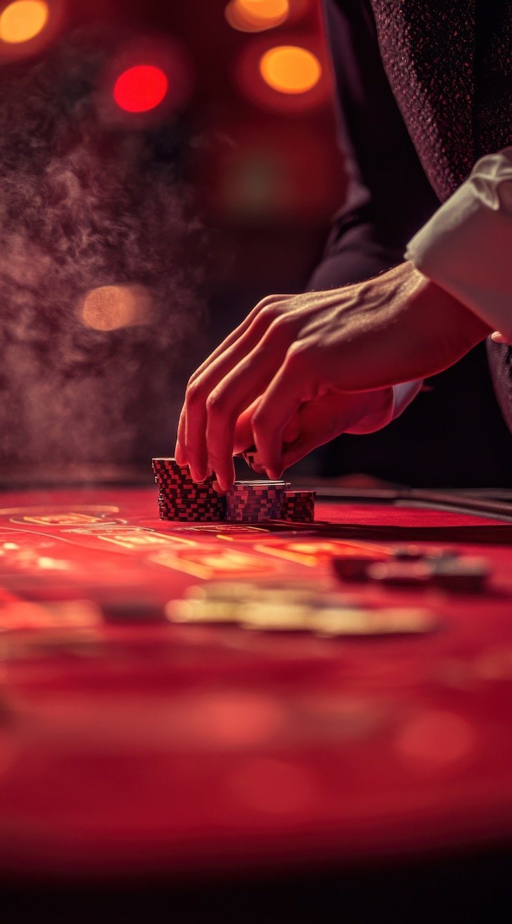 Contoh kombinasi kartu Straight Flush dalam Three Card Poker